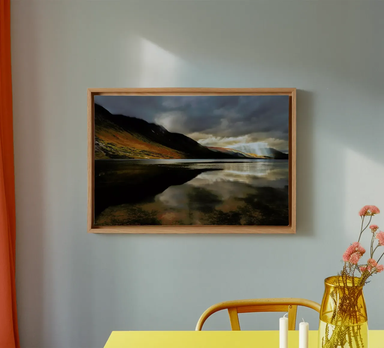 Breakthrough tela con Cornice a cassetta da Pictufy