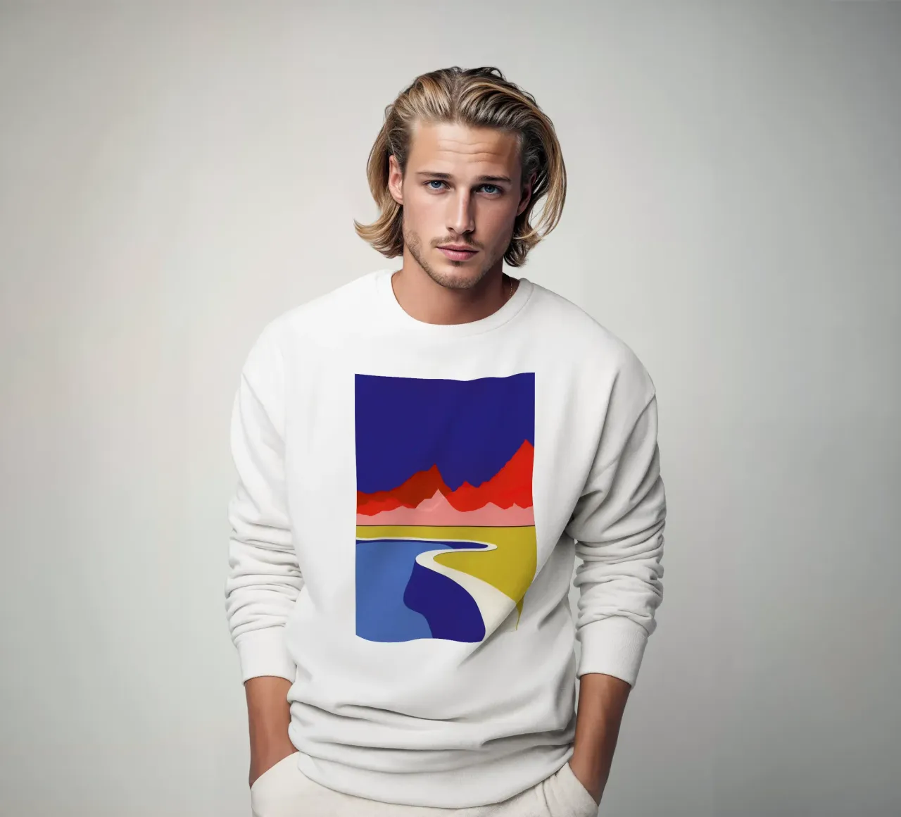 Red Hills Desert Pool felpa da Rosi Feist