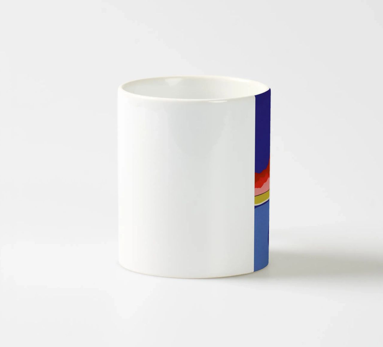 Red Hills Desert Pool tazza in ceramica da Rosi Feist