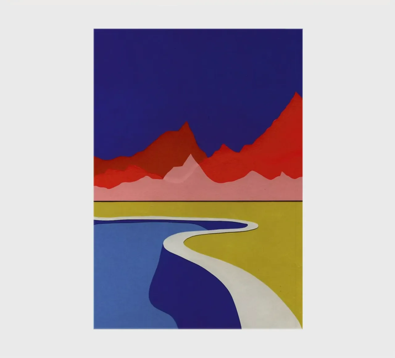Red Hills Desert Pool notebook by Rosi Feist