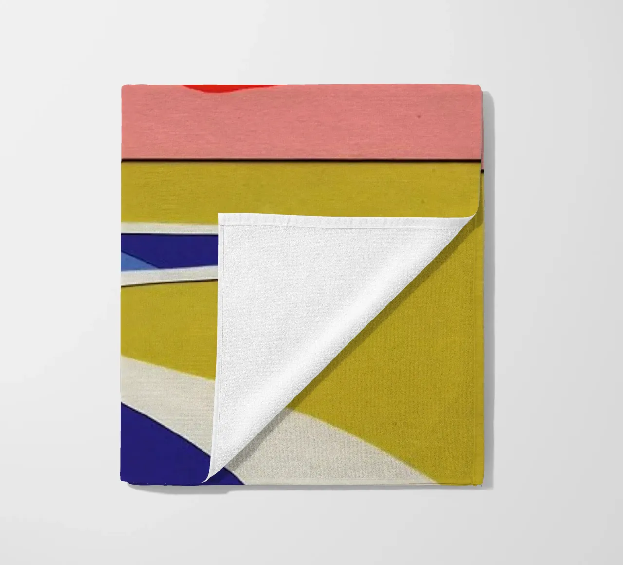 Red Hills Desert Pool beach towel by Rosi Feist