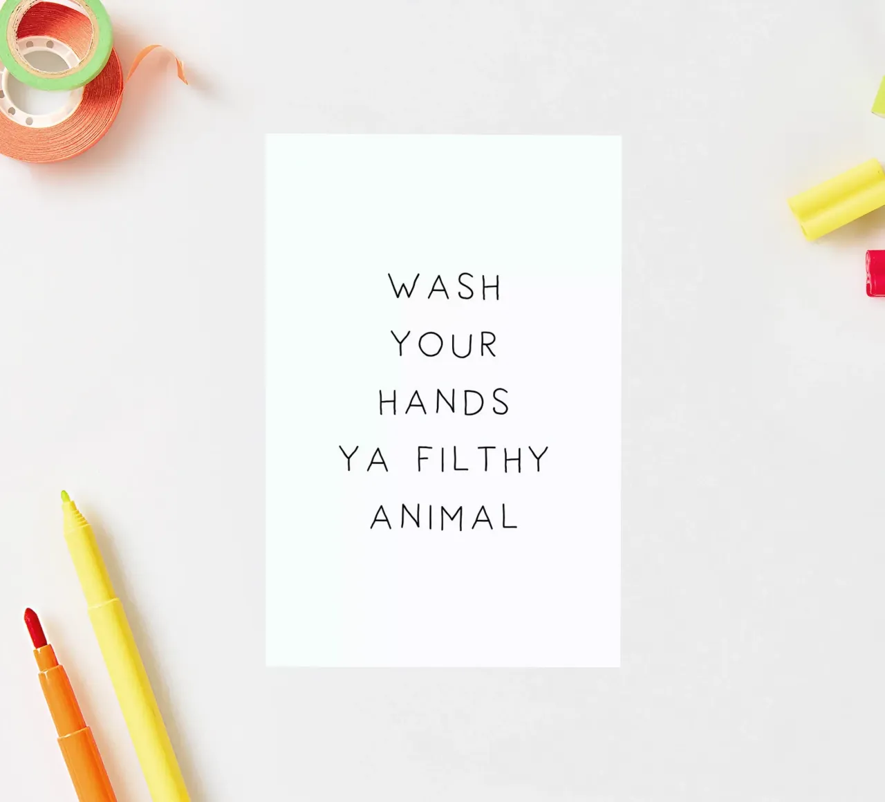 Filthy sticker by Mottos by Sinan Saydik