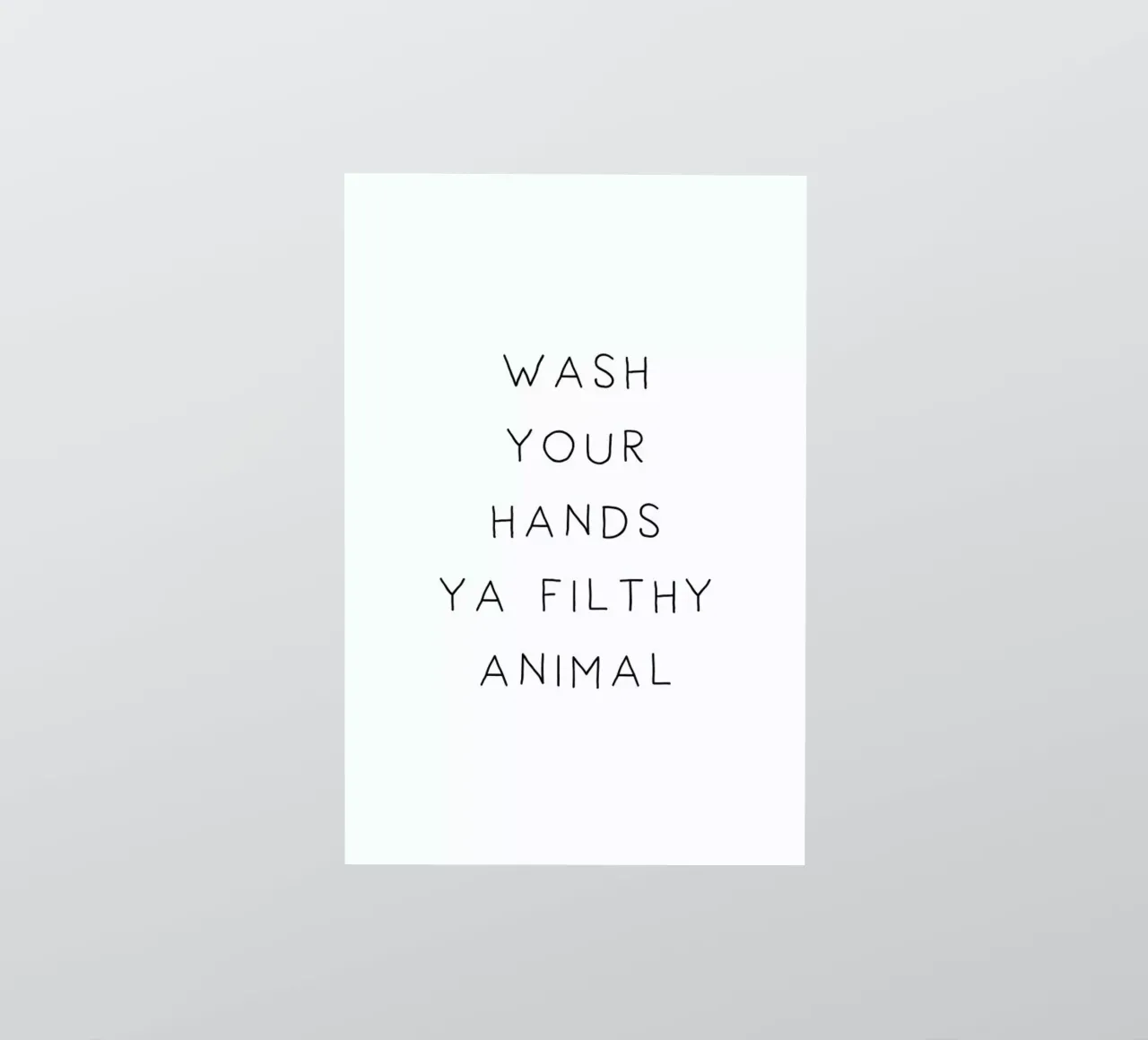 Filthy sticker by Mottos by Sinan Saydik