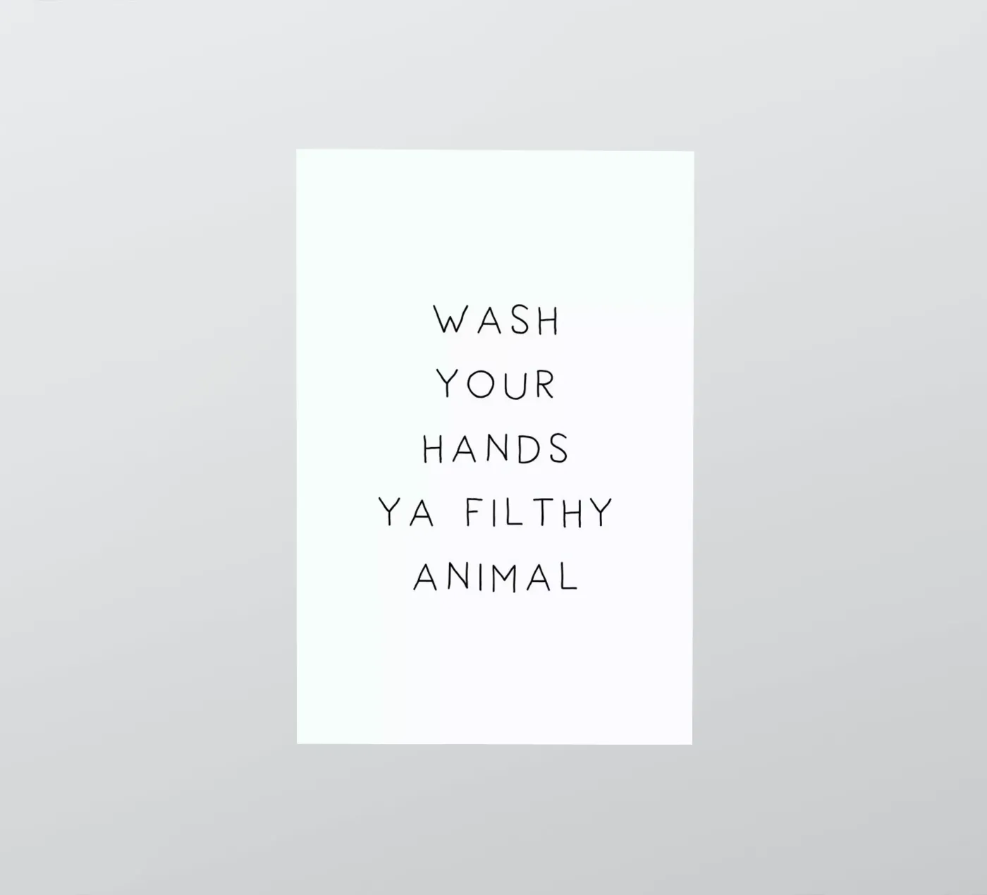 Filthy adesivo da Mottos by Sinan Saydik