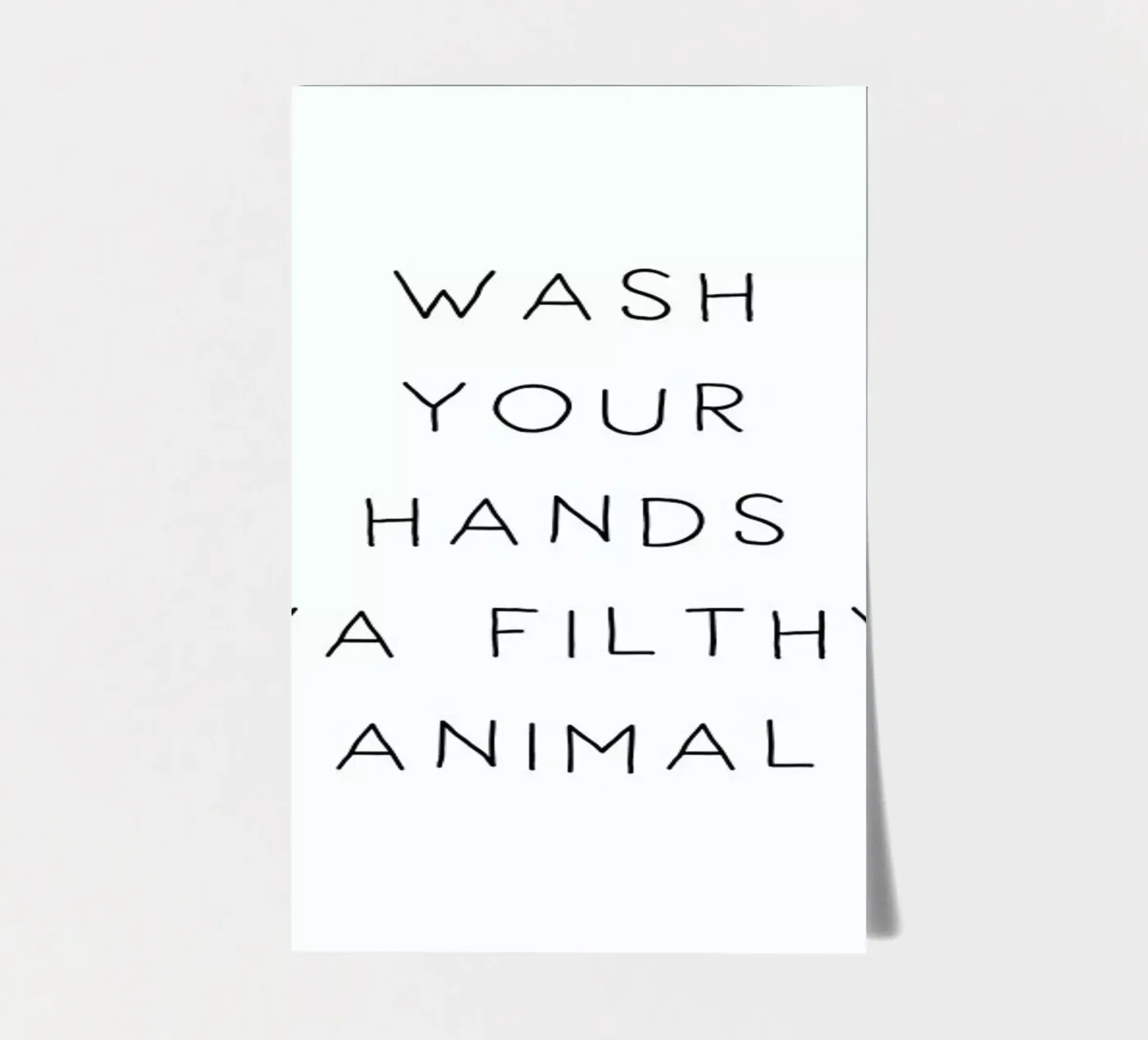 Filthy foglio adesivo da Mottos by Sinan Saydik