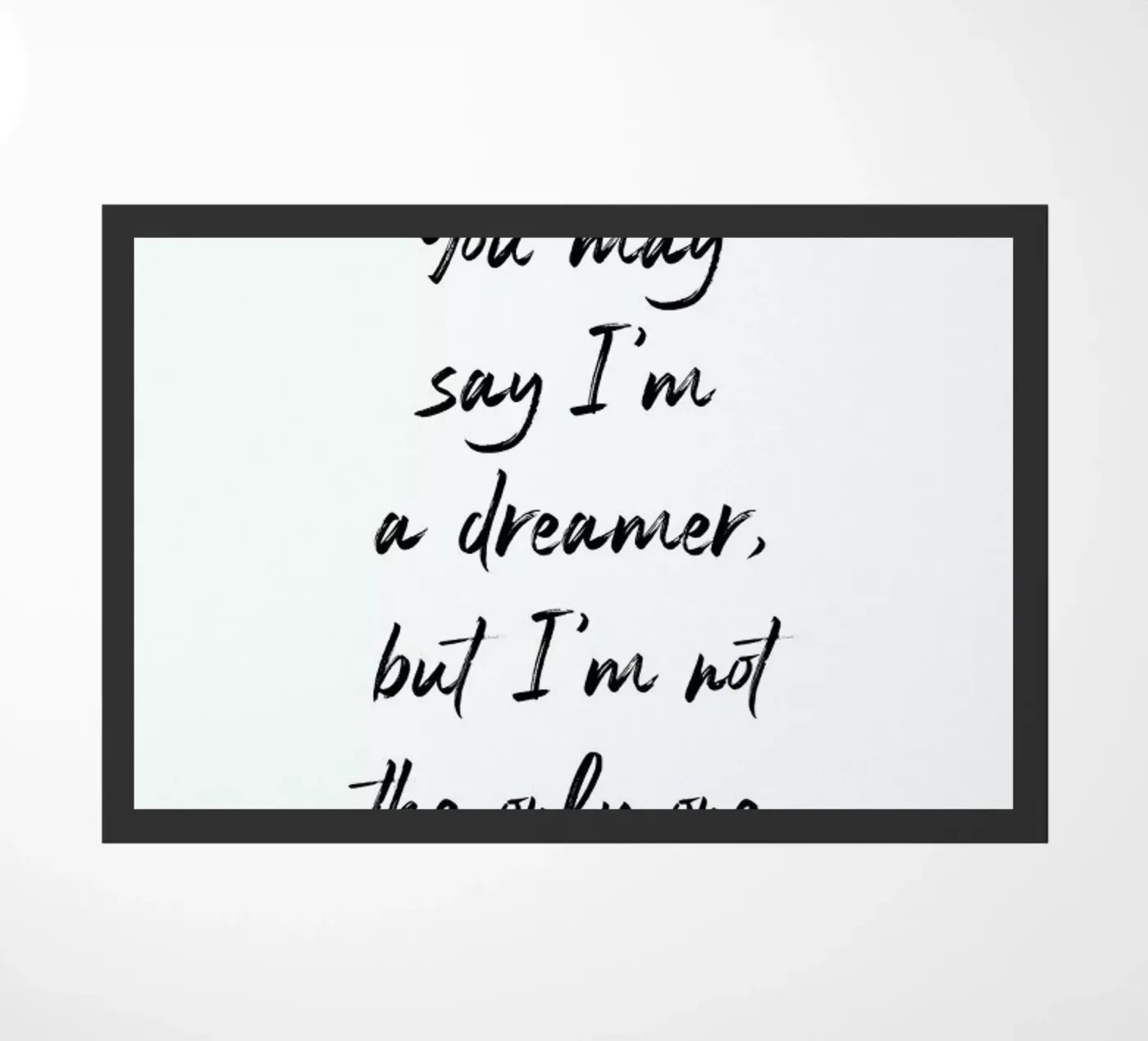 A Dreamer zerbino da typed