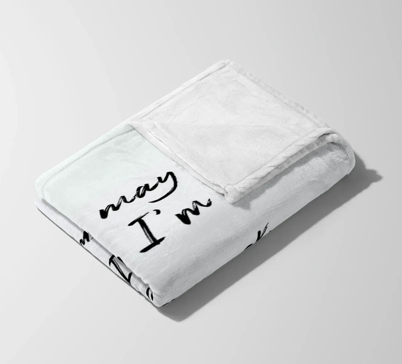 A Dreamer coperta in pile da typed