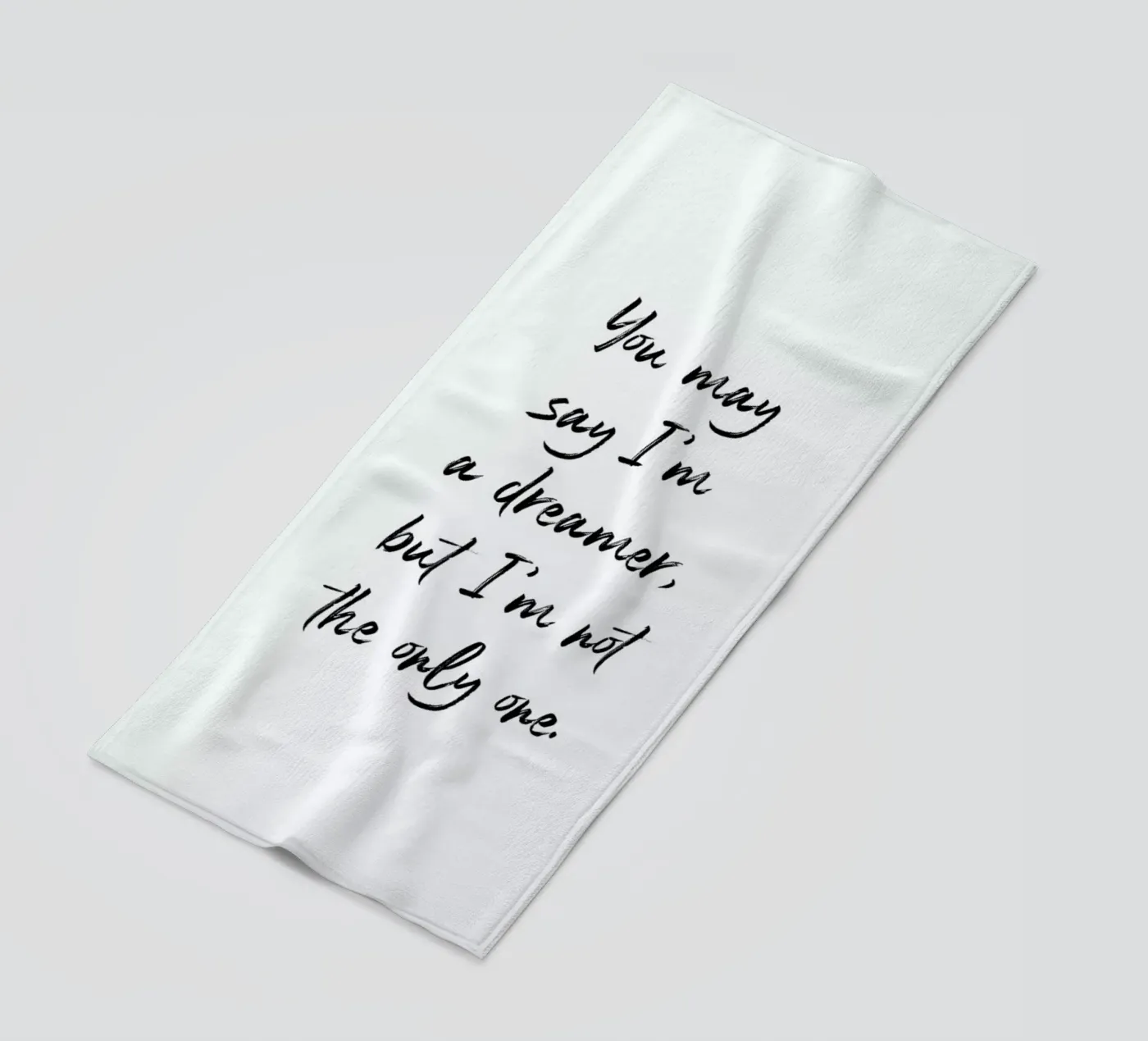 A Dreamer telo mare da typed