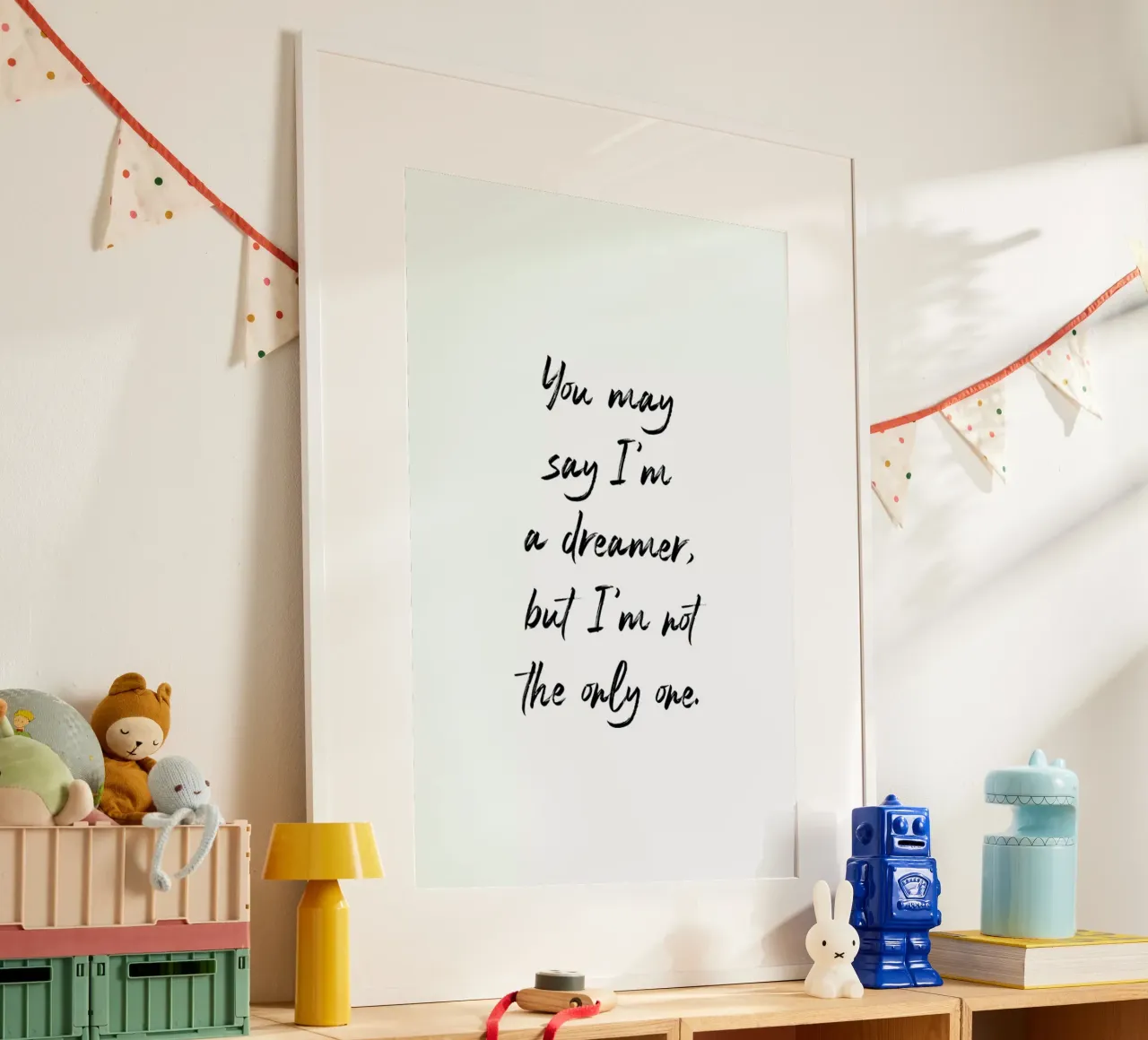A Dreamer carta hahnemühle da typed