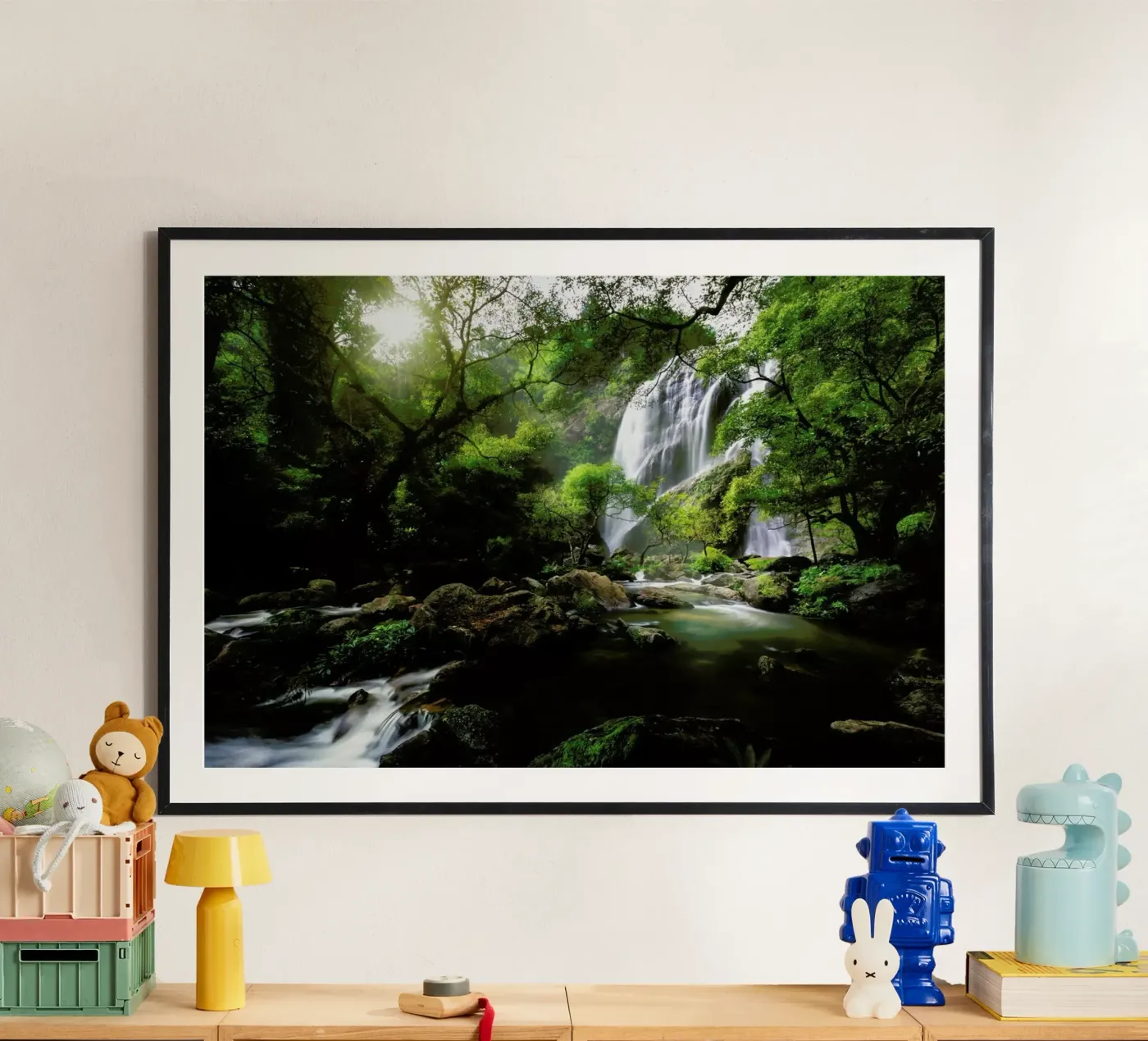 Mountain Stream poster van Pictufy