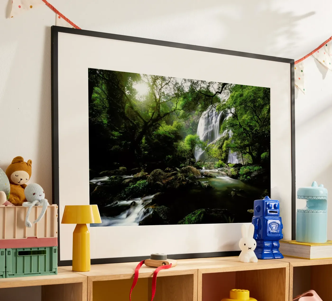 Mountain Stream poster van Pictufy