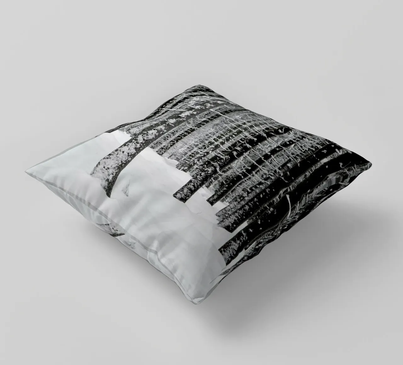 Deep Dark White Forest cuscino da Studio Nahili