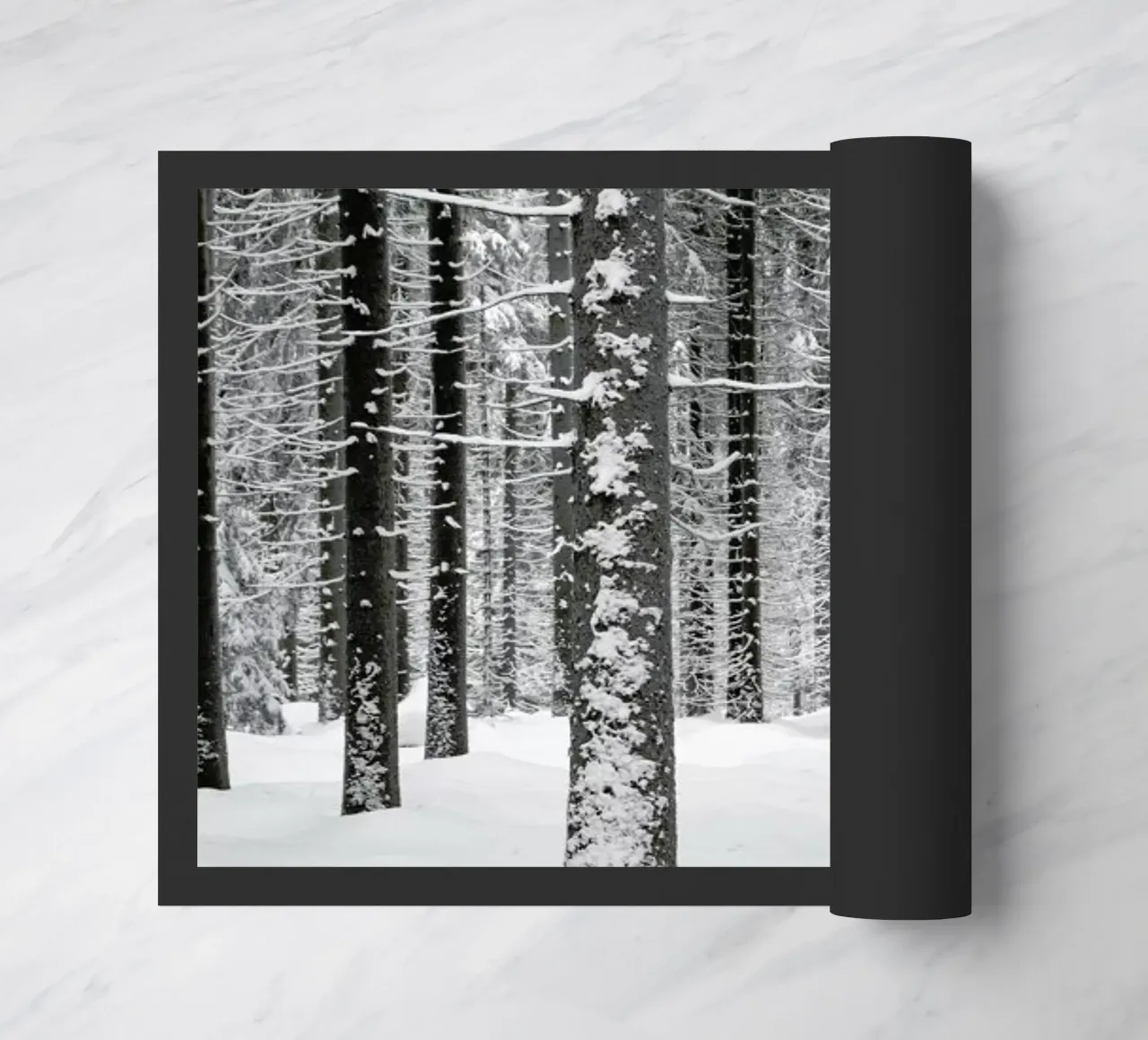 Deep Dark White Forest zerbino da Studio Nahili