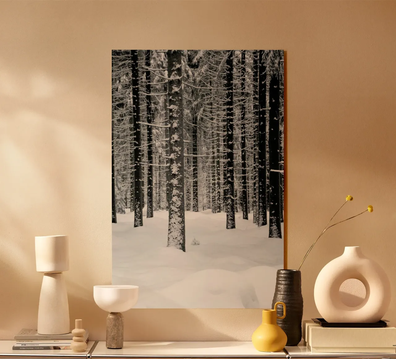 Deep Dark White Forest plexiglass da Studio Nahili