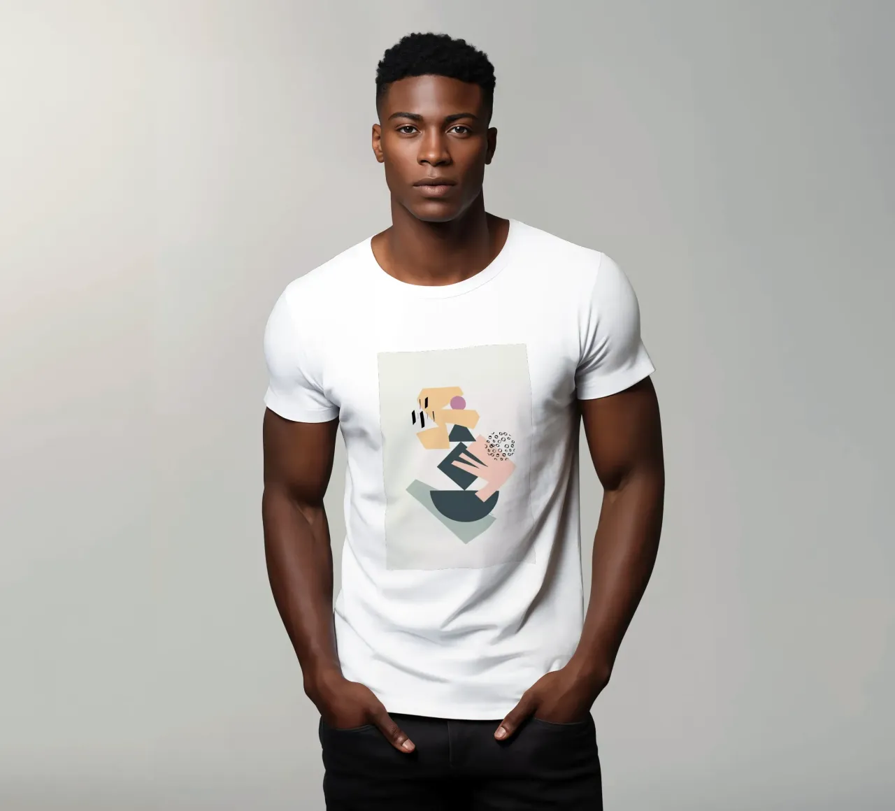 Collage t-shirt by Linda Gobeta