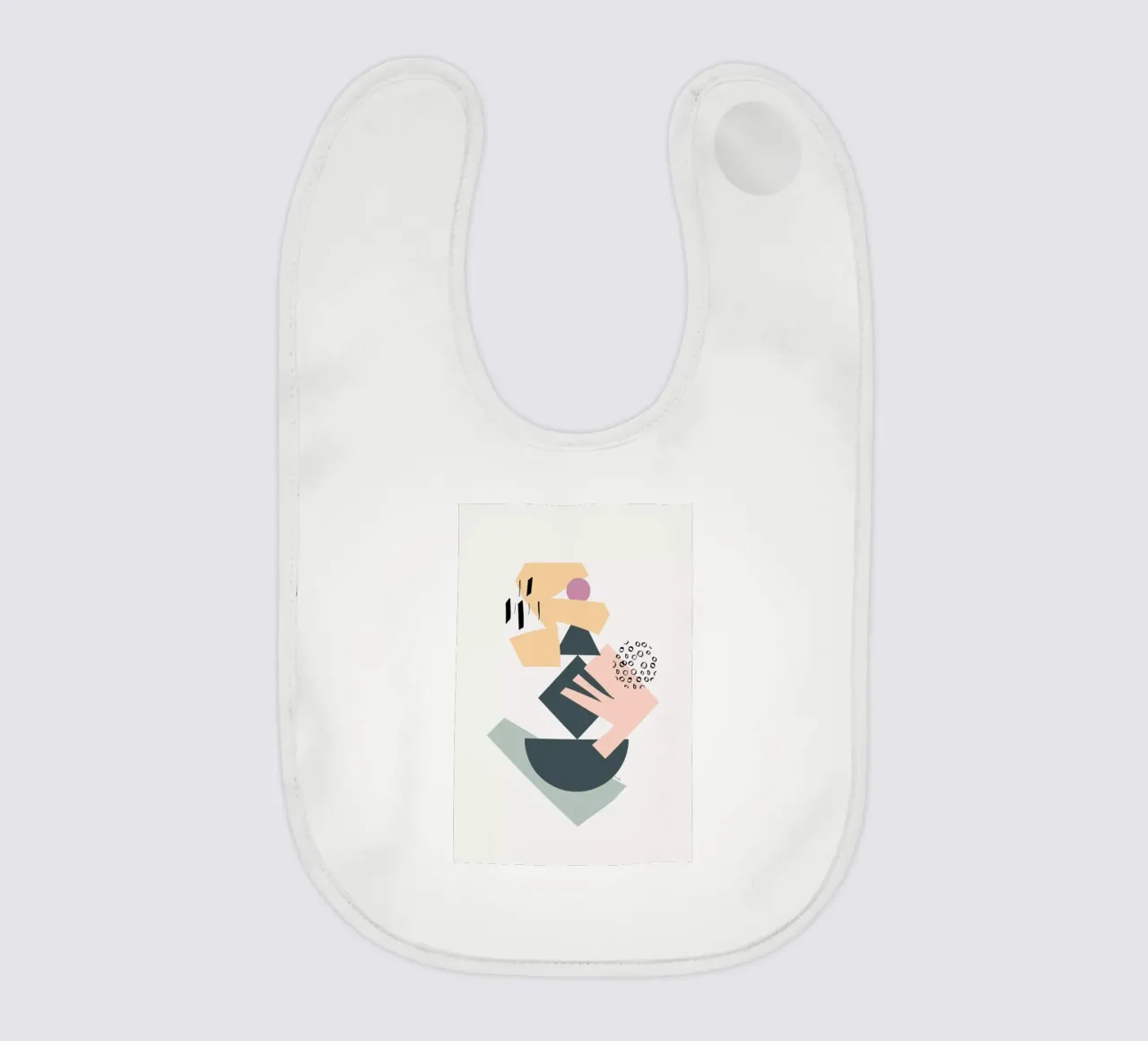 Collage bavaglino da Linda Gobeta