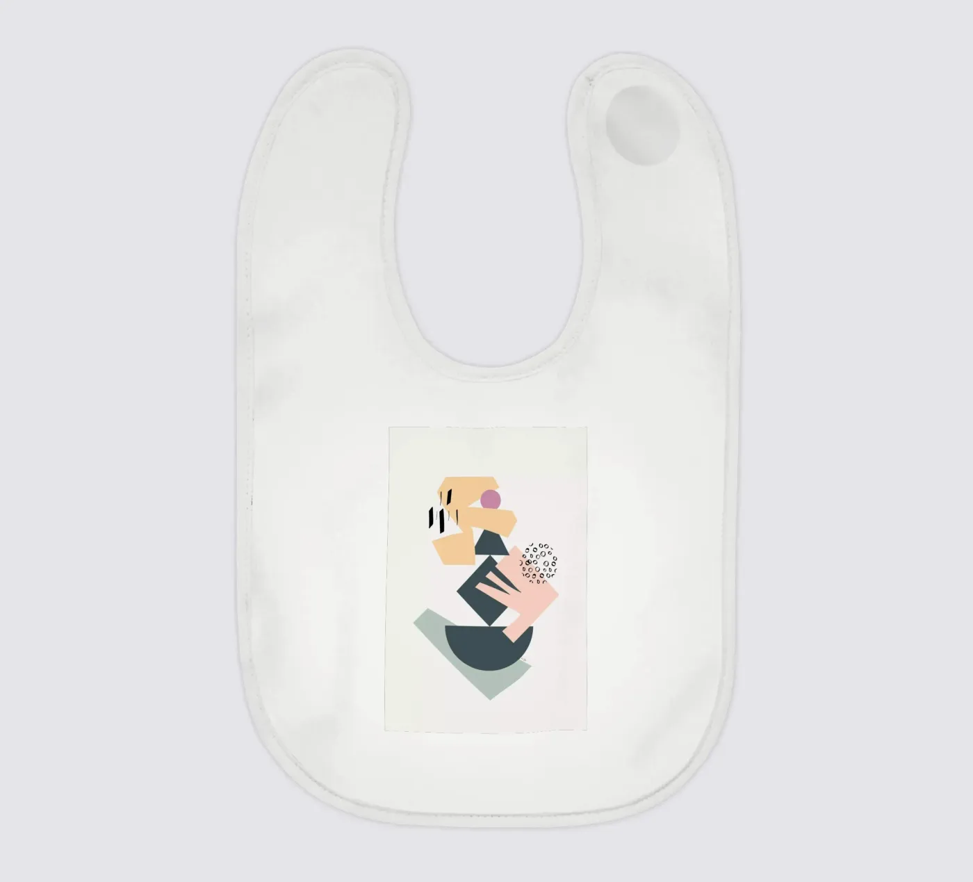 Collage bavaglino da Linda Gobeta