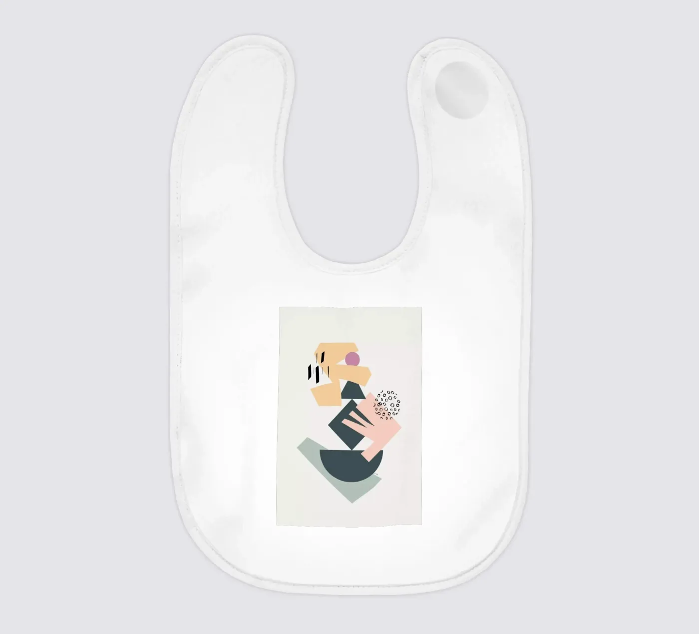 Collage bavaglino da Linda Gobeta