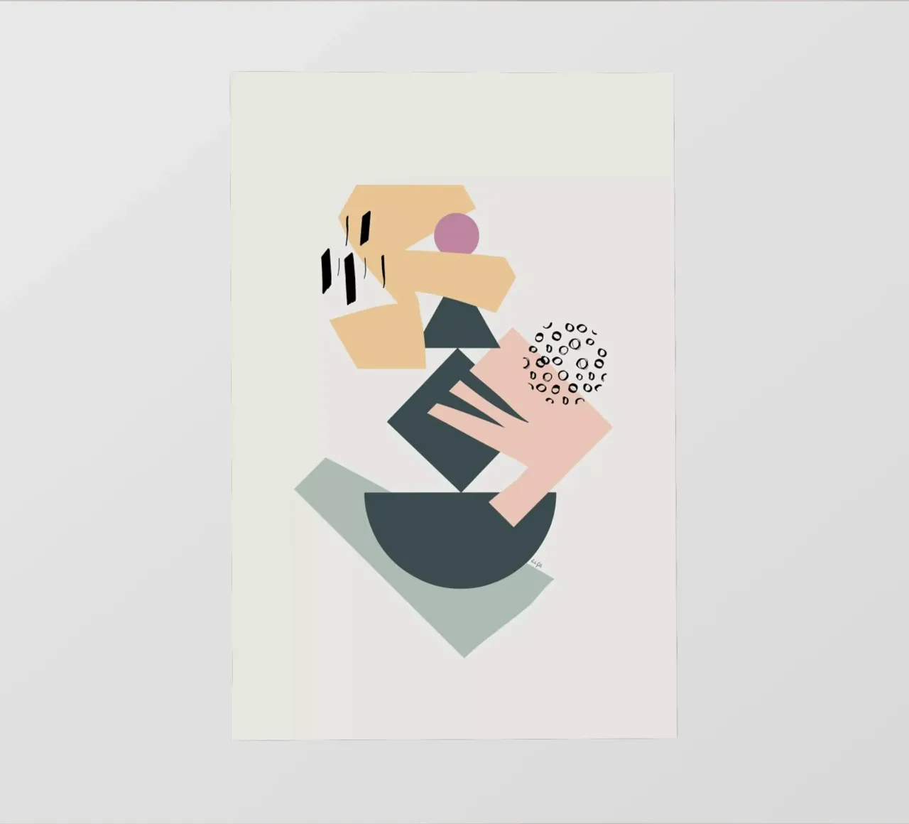 Collage Backlit Folie von Linda Gobeta