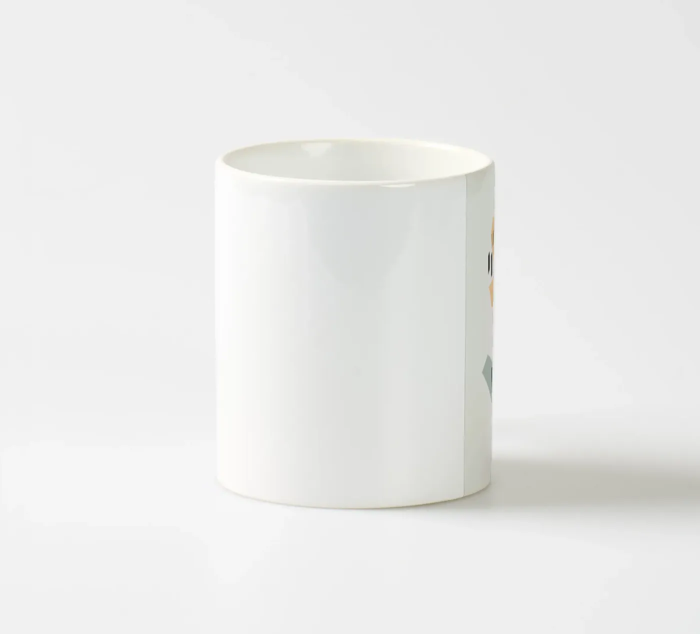 Collage ceramic mug by Linda Gobeta