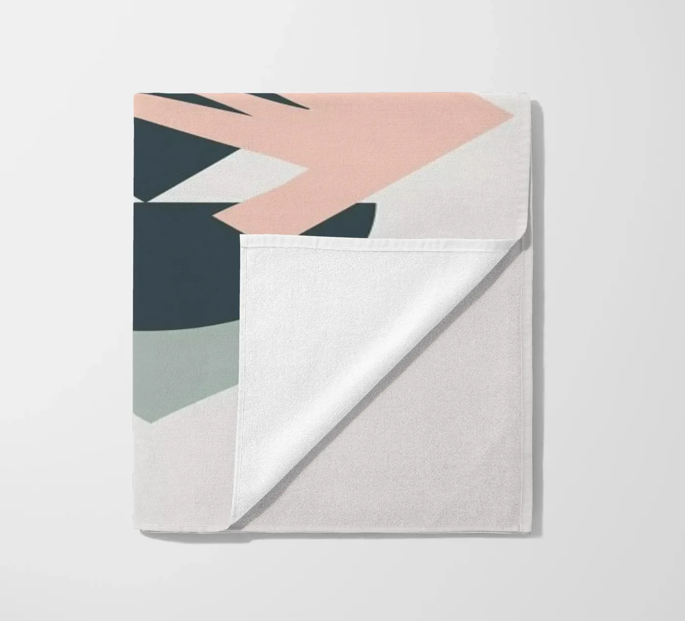 Collage strandhanddoek van Linda Gobeta