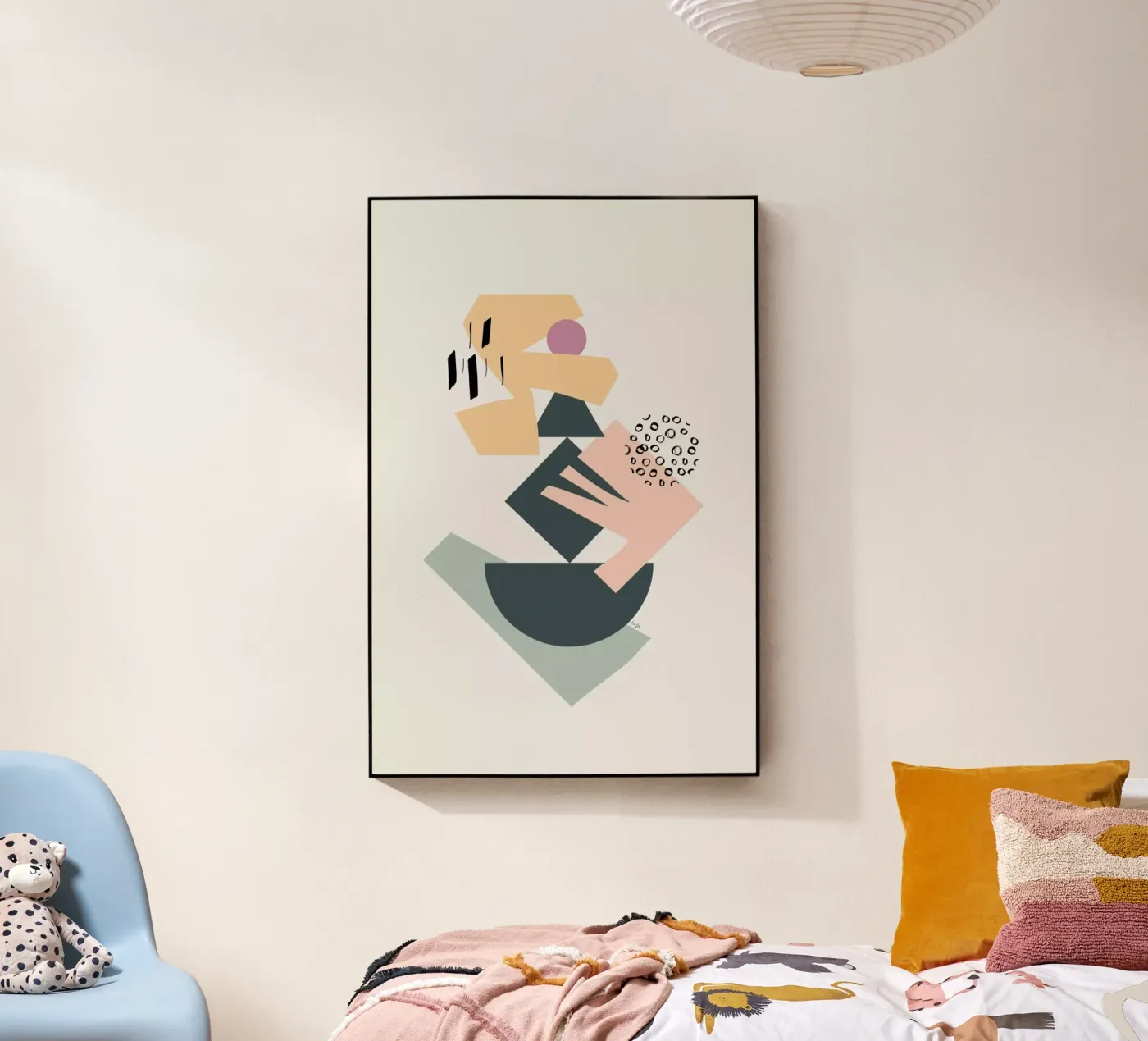 Collage plexiglas de Linda Gobeta