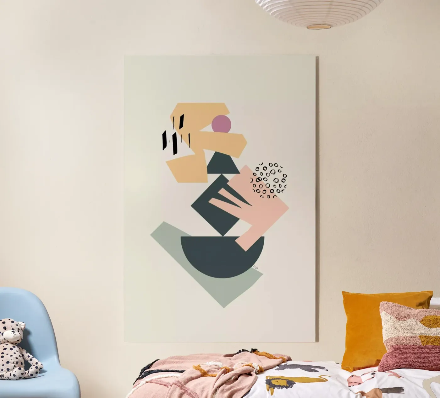 Collage plexiglas de Linda Gobeta