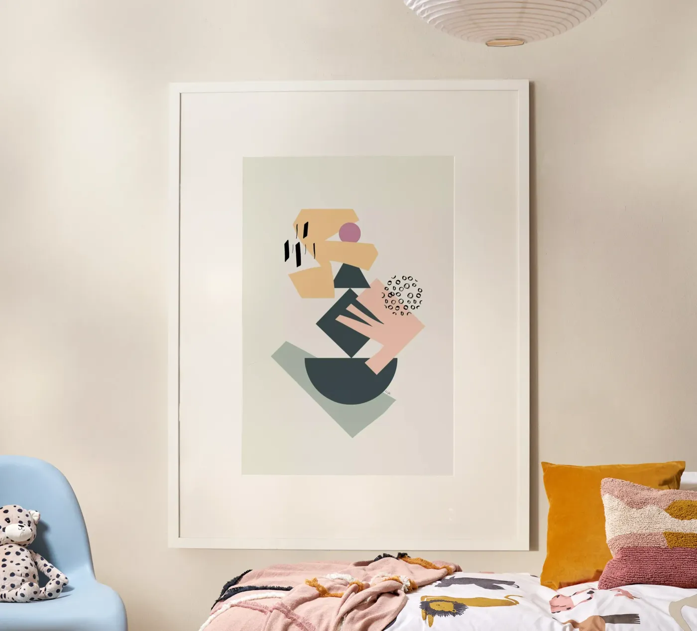 Collage poster van Linda Gobeta