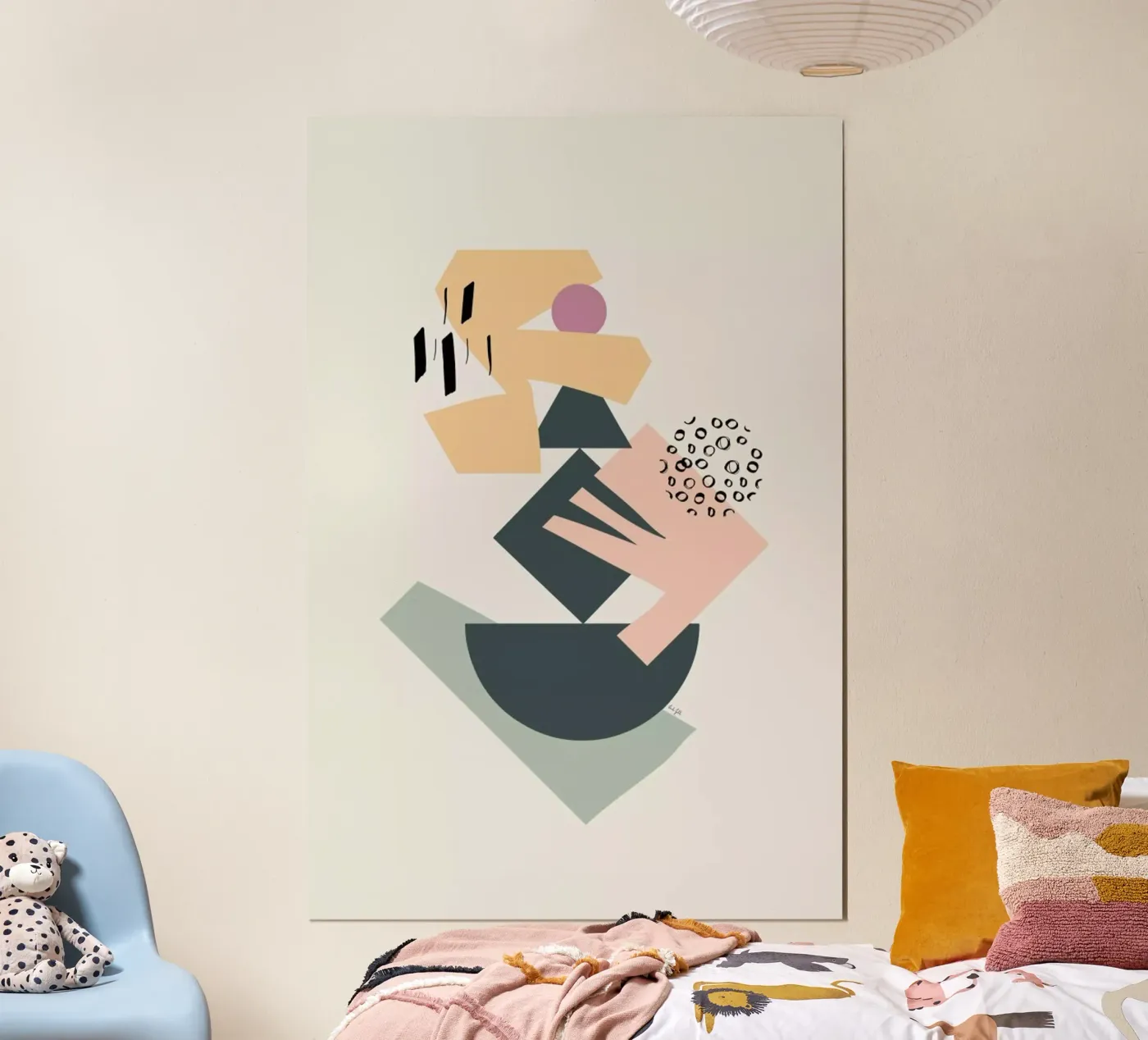 Collage poster van Linda Gobeta