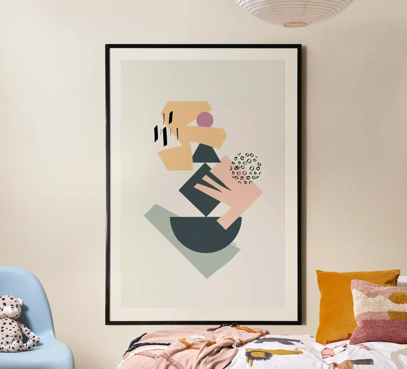 Collage poster van Linda Gobeta