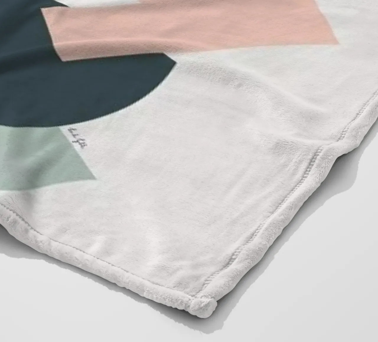 Collage fleecedeken van Linda Gobeta