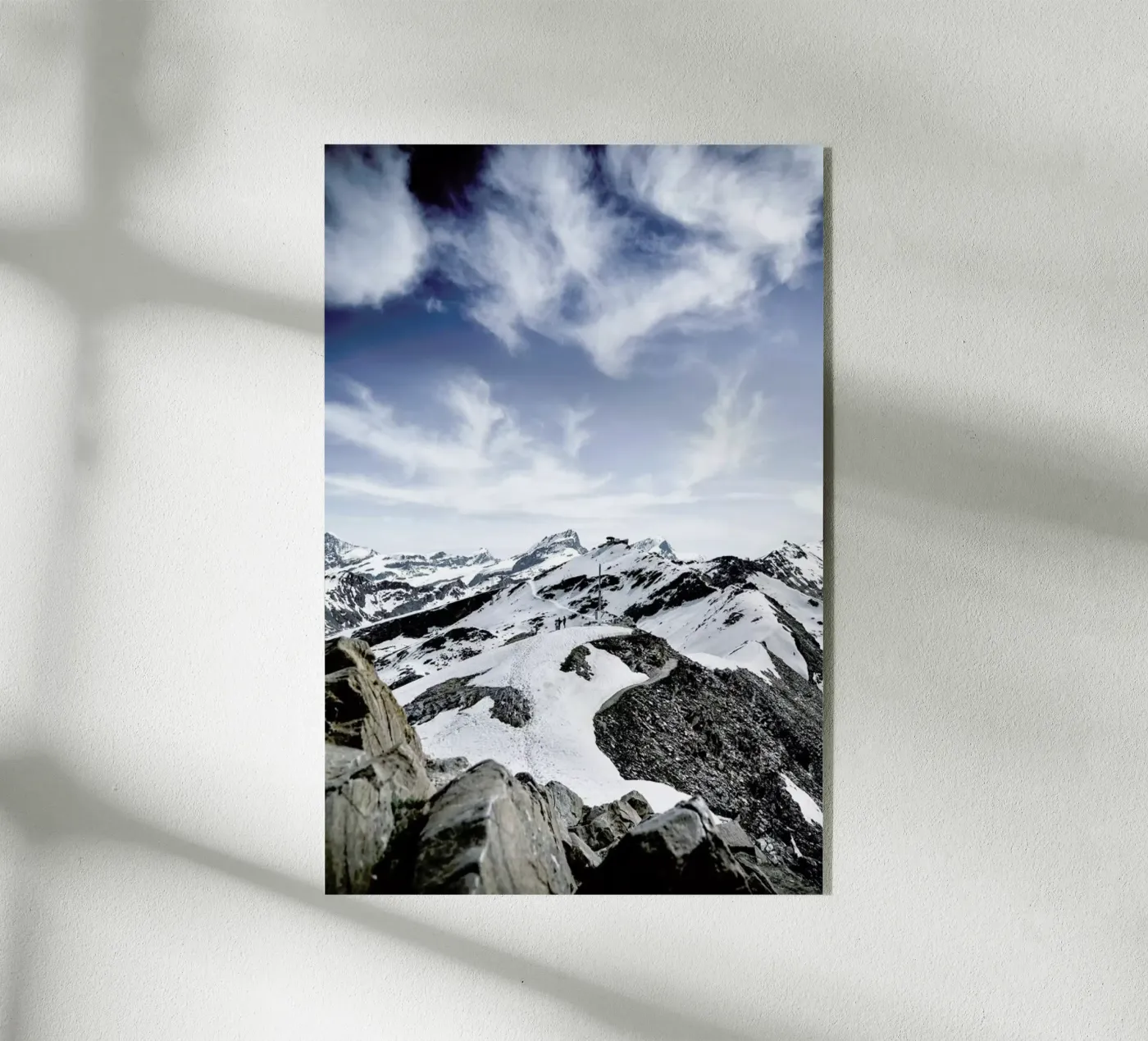 Wanderers acryl van Cordula Schaefer