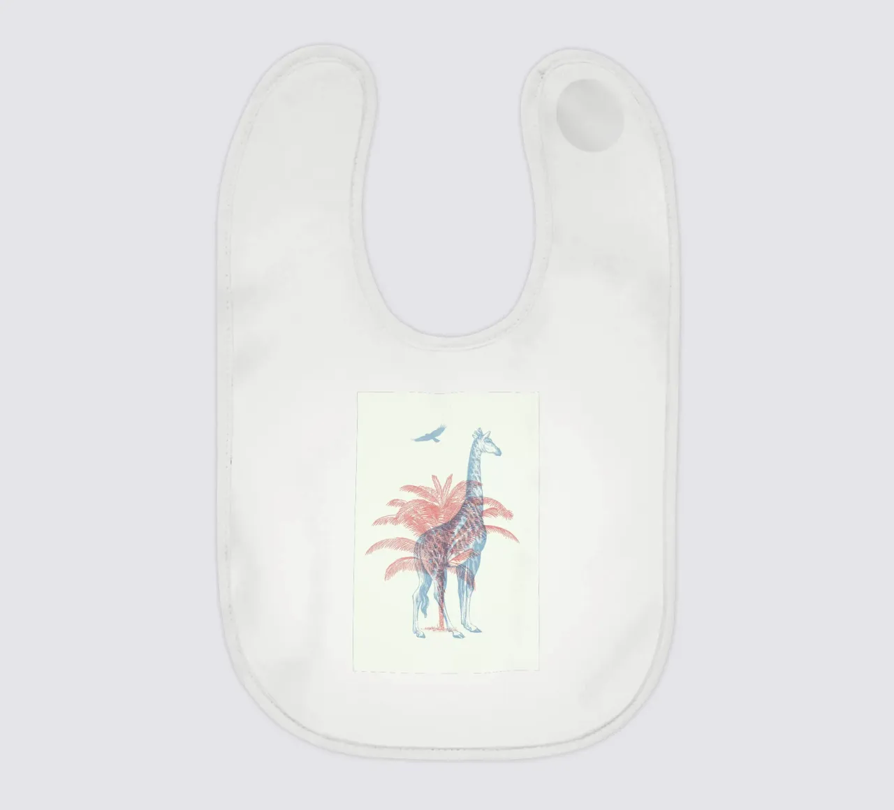 Giraffe Babylätzchen von Florent Bodart