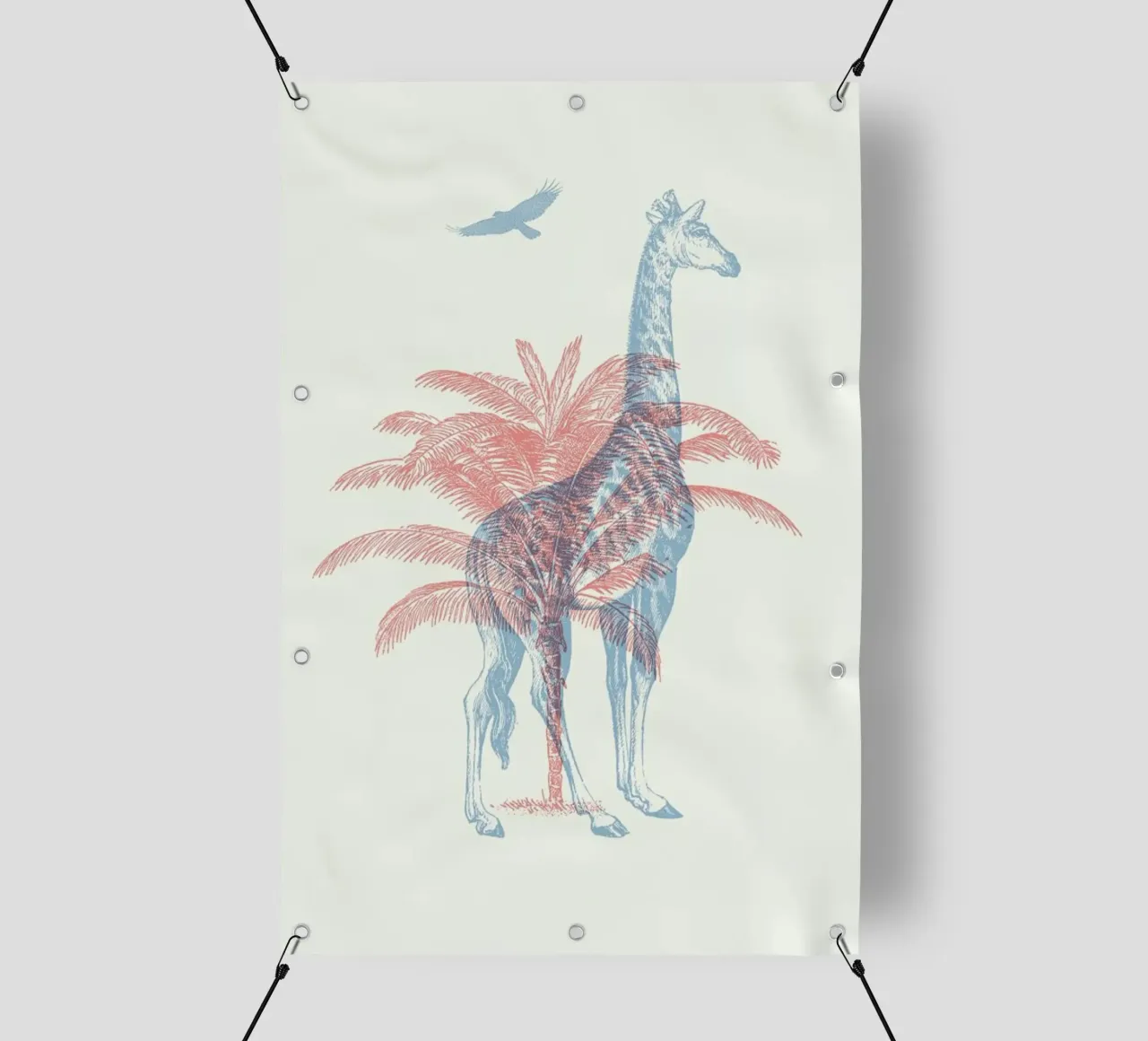 Giraffe telo in pvc da Florent Bodart