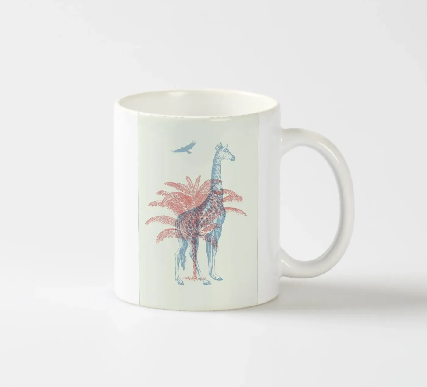 Giraffe ceramic mug by Florent Bodart