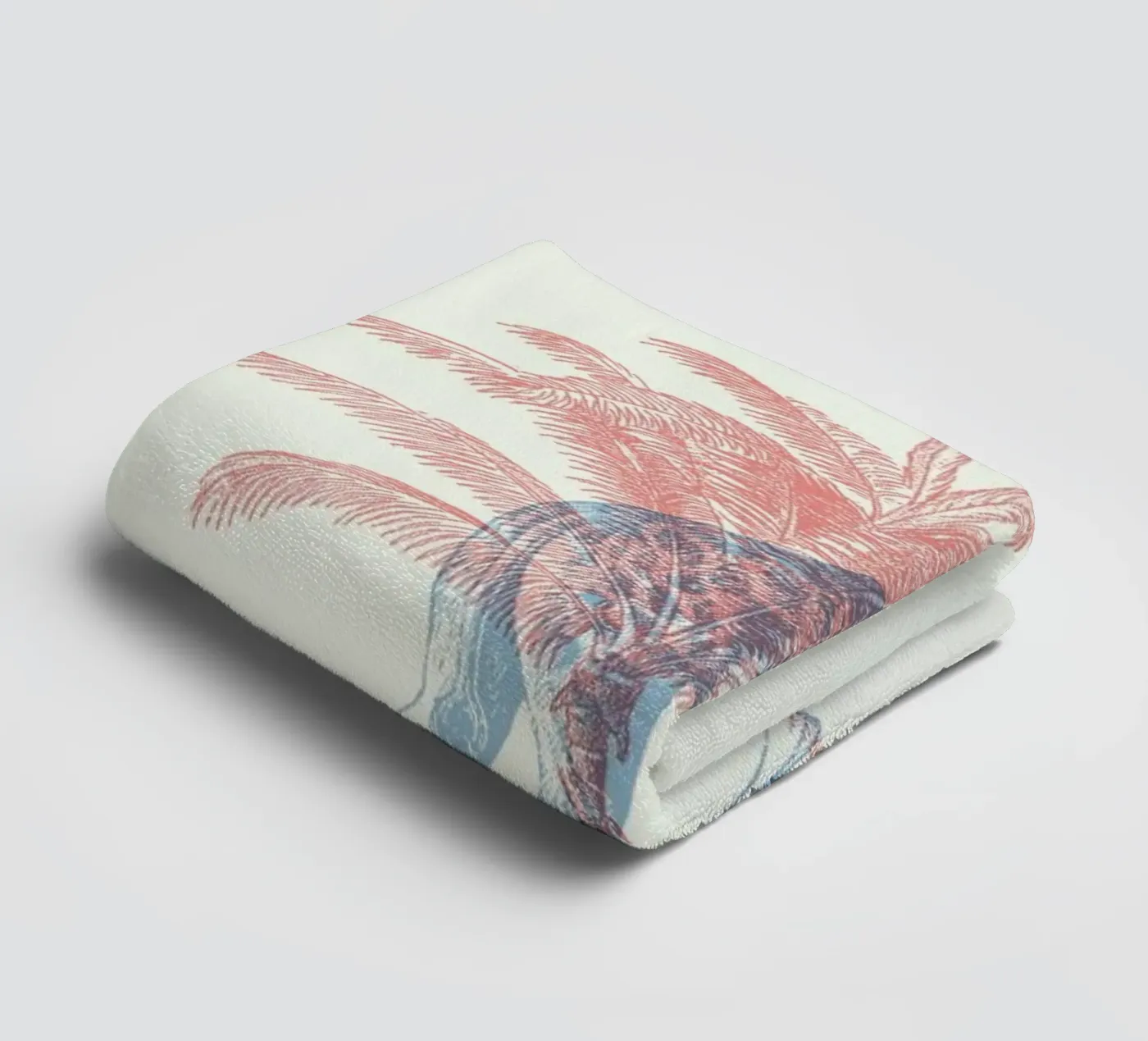 Giraffe badhanddoek van Florent Bodart