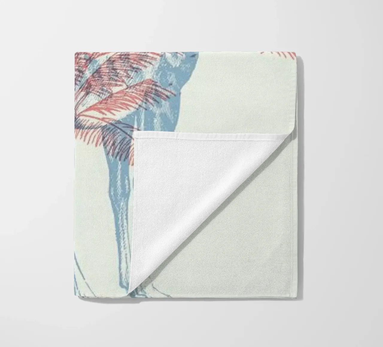 Giraffe beach towel by Florent Bodart