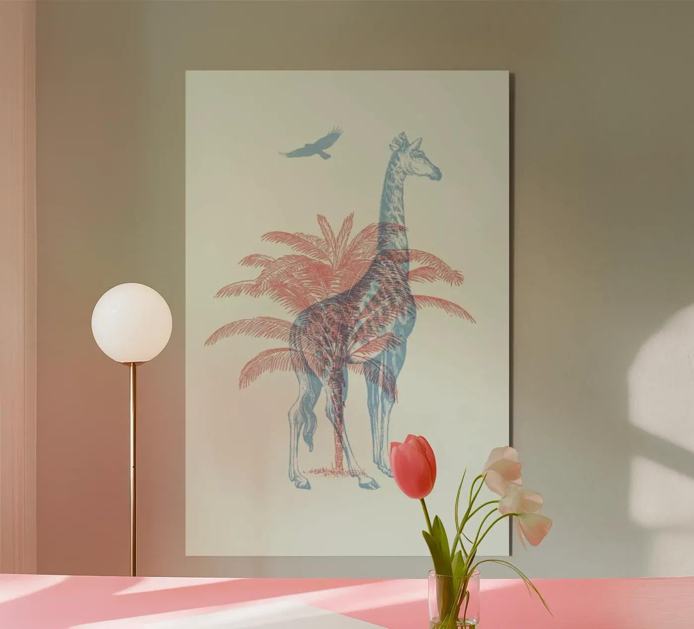 Giraffe forex plate by Florent Bodart