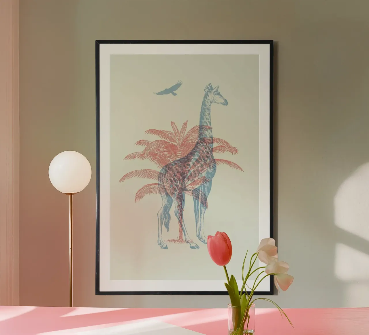 Giraffe poster da Florent Bodart