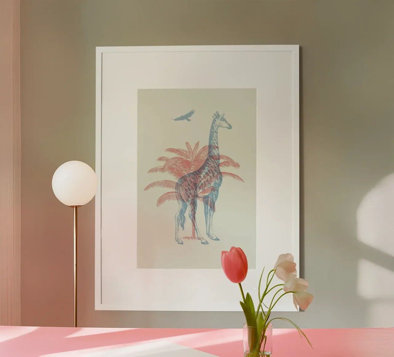 Giraffe poster da Florent Bodart