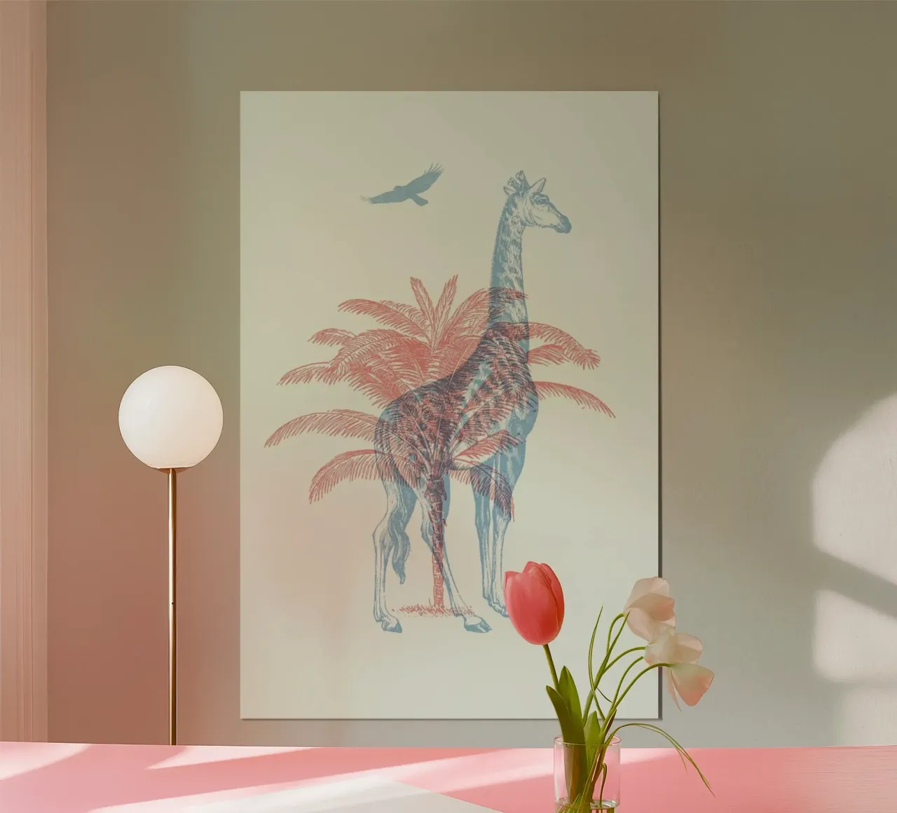 Giraffe poster da Florent Bodart