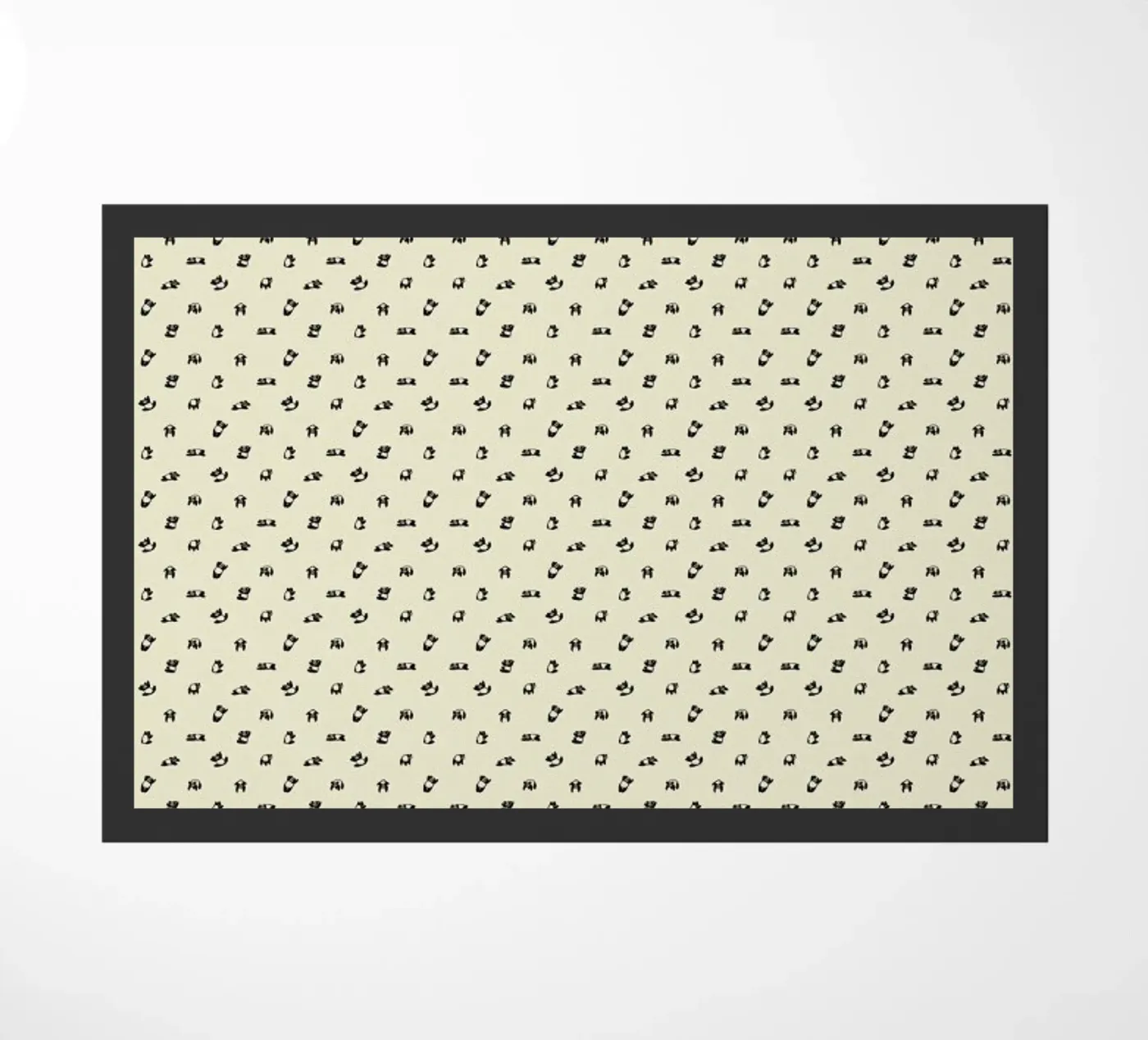 Yoga Panda deurmat van Tobe Fonseca