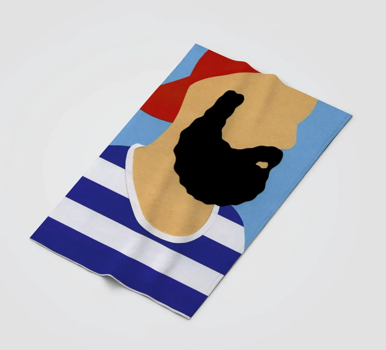 Rosi Feist Selfportrait coperta in pile da Rosi Feist