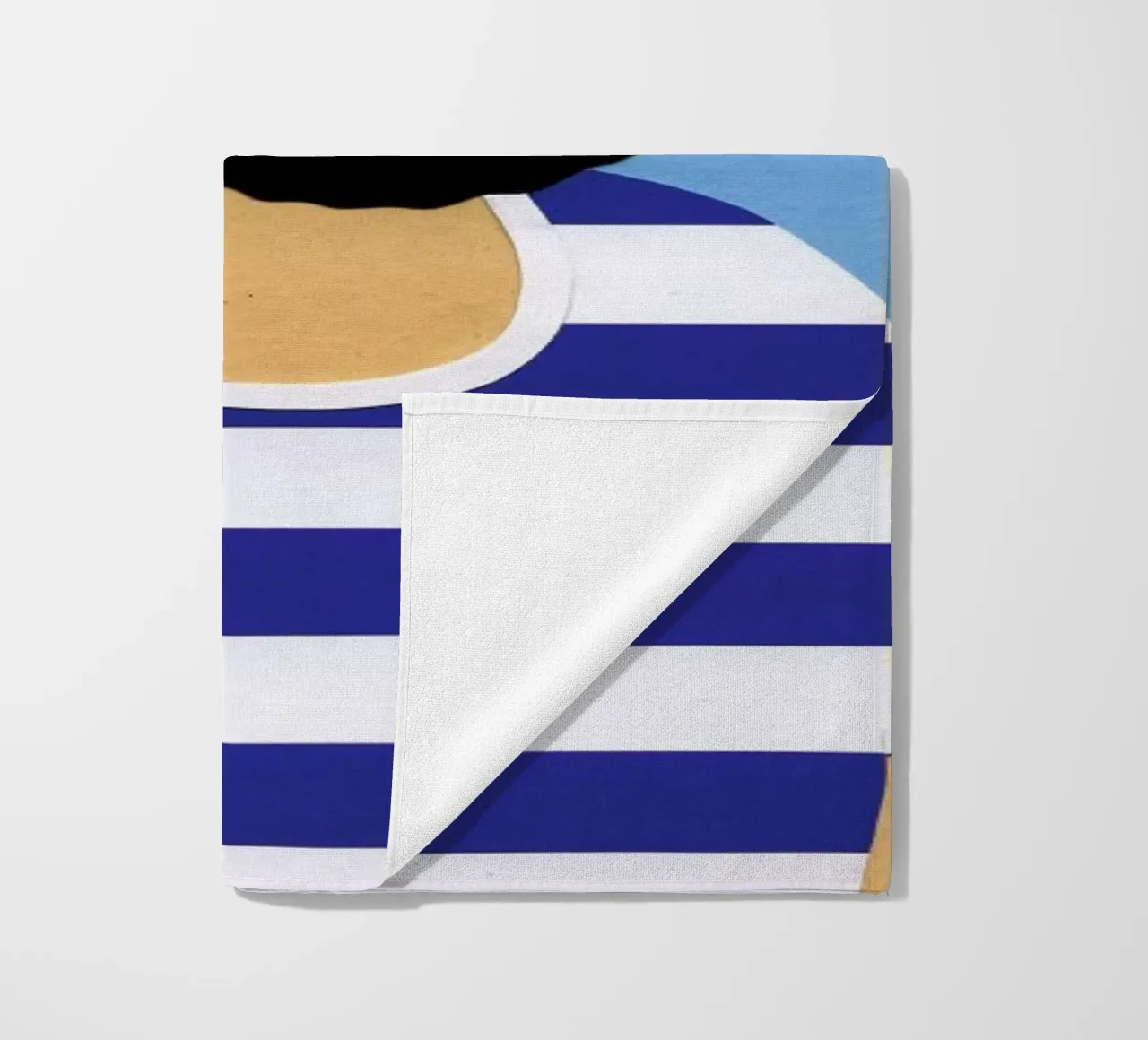 Rosi Feist Selfportrait beach towel by Rosi Feist