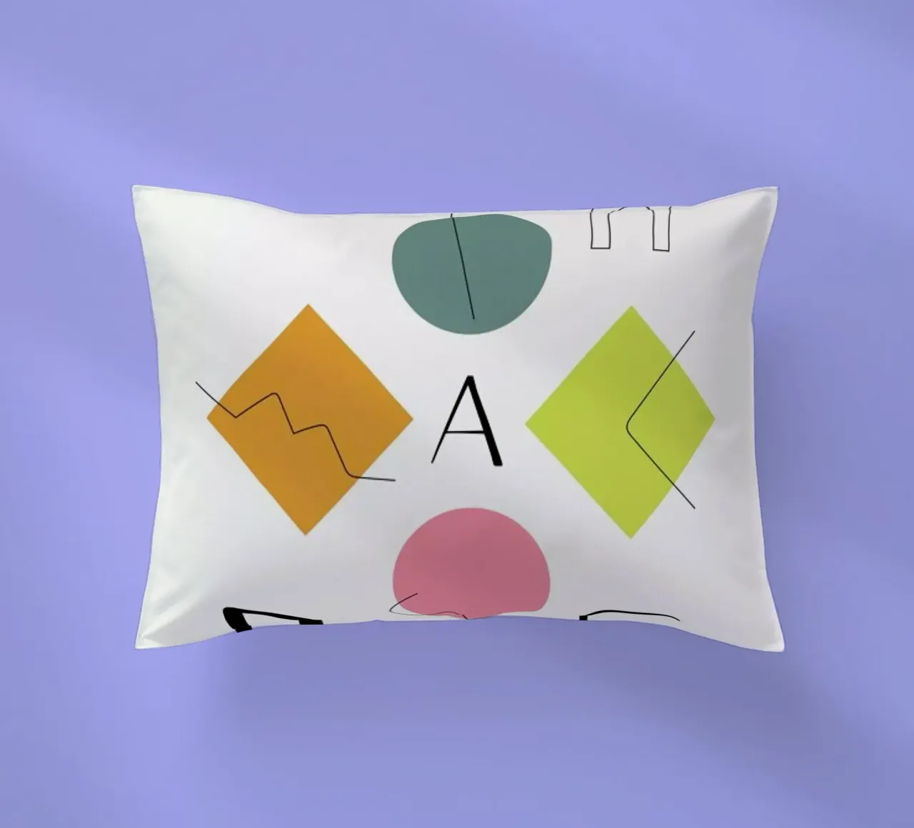 Shapes cuscino da Linda Gobeta