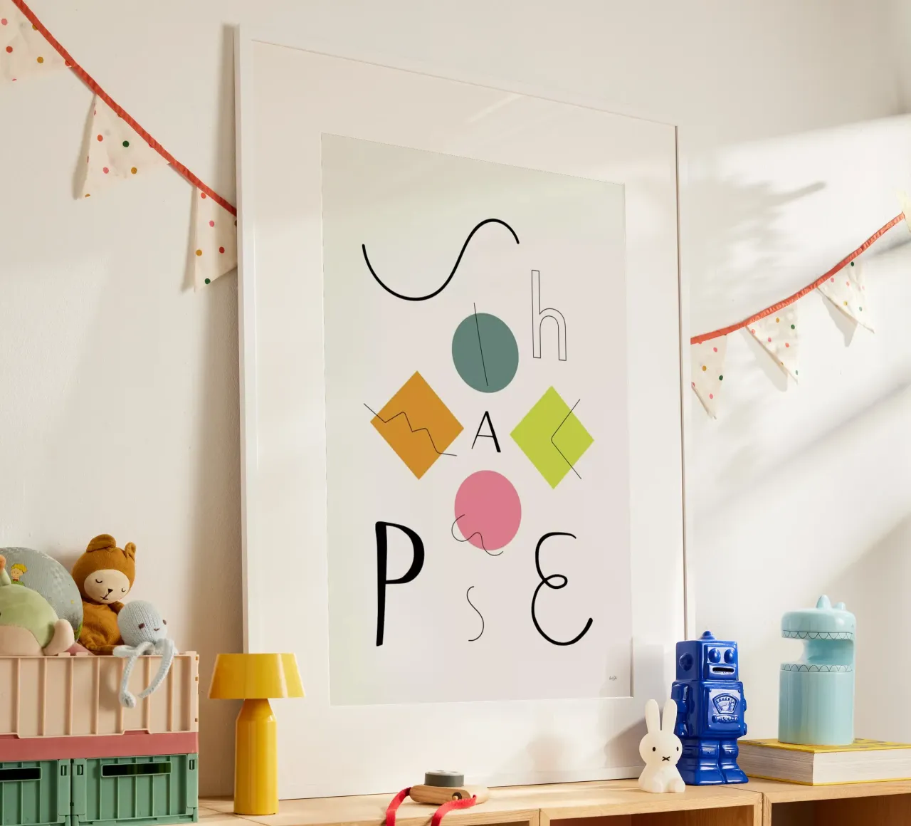 Shapes poster da Linda Gobeta