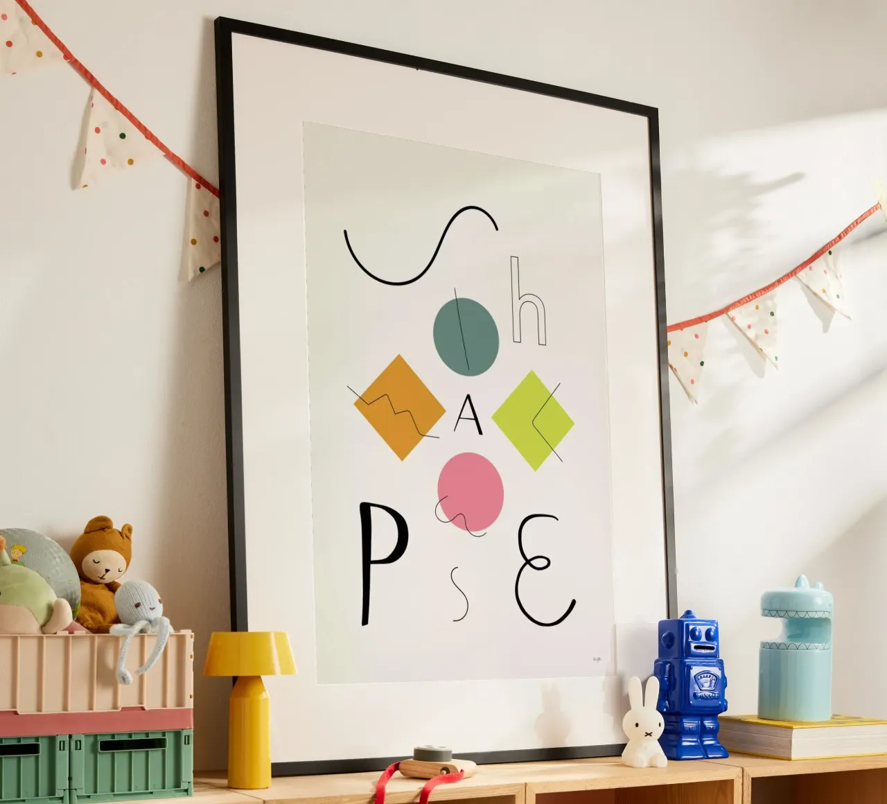 Shapes poster da Linda Gobeta
