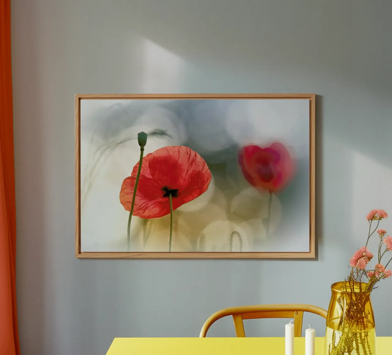 Morning Poppies - Steve Moore alluminio dibond da Pictufy