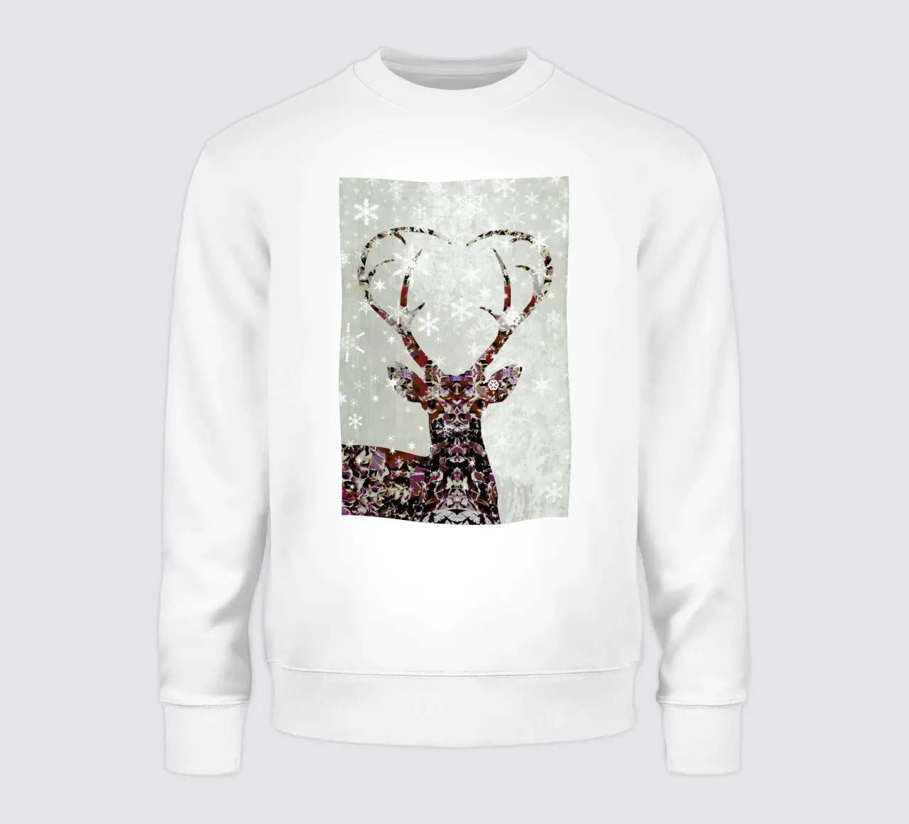 Snow Deer felpa da Angelo Cerantola