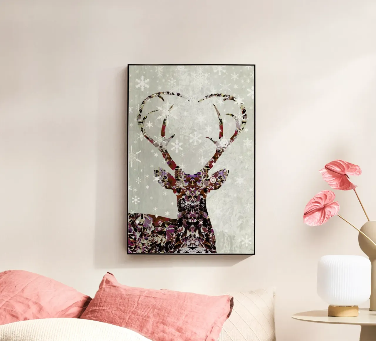 Snow Deer plexiglass da Angelo Cerantola